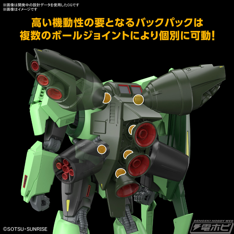 機動戦士Zガンダム』ボリノーク・サマーンが最新ギミックを搭載しHG
