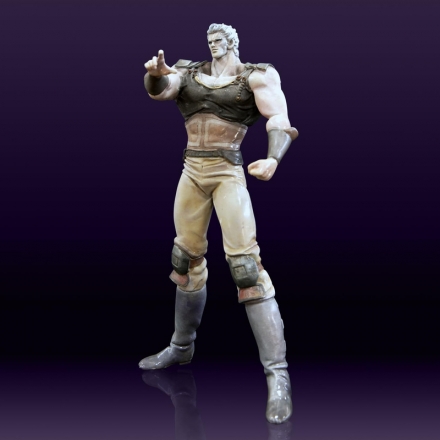 海洋堂より発売された『北斗の拳』ケンシロウとラオウの名作ソフビ