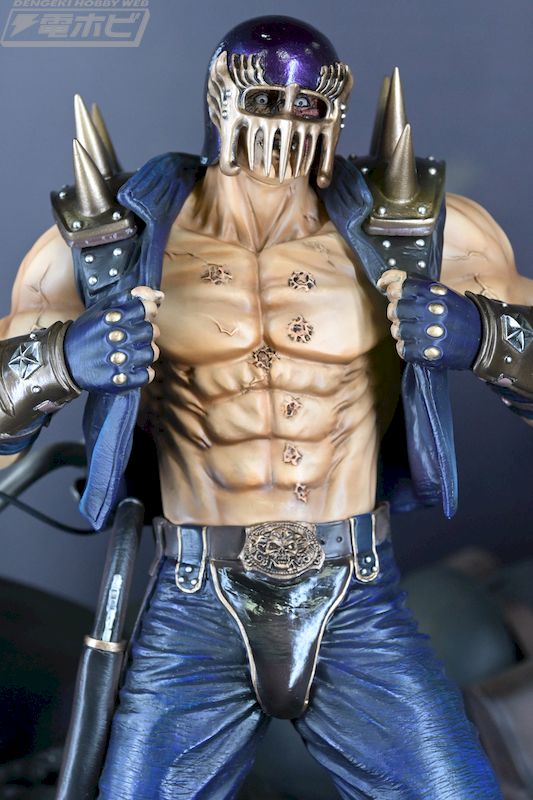 北斗の拳』マミヤとユダの原型を展示！ラオウやサウザーの大型モデルに