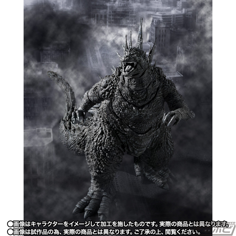 ゴジラ-1.0／C』モノクロVer.のゴジラ（2023）がS.H.MonsterArtsで