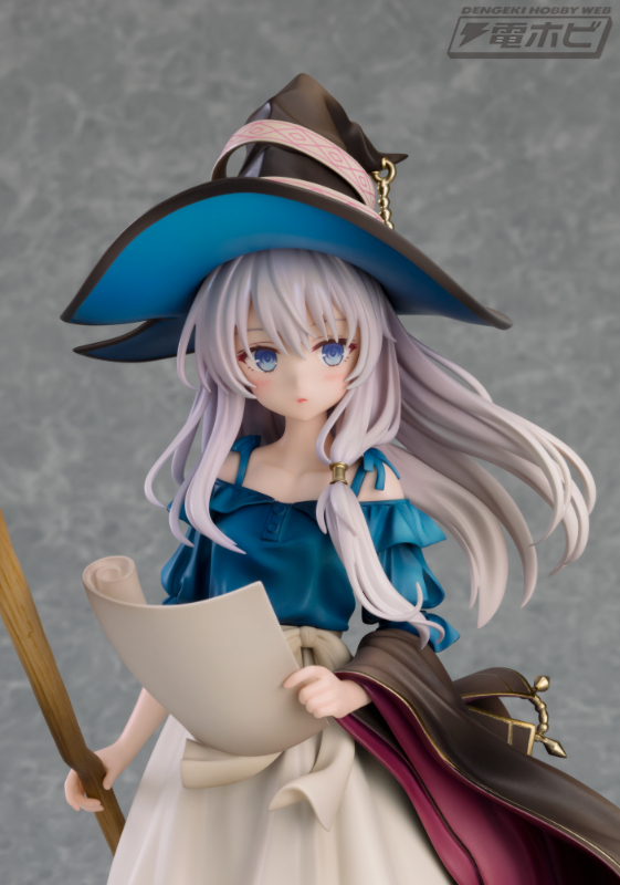 魔女の旅々』原作本書影イラストの衣装を身にまとったイレイナの