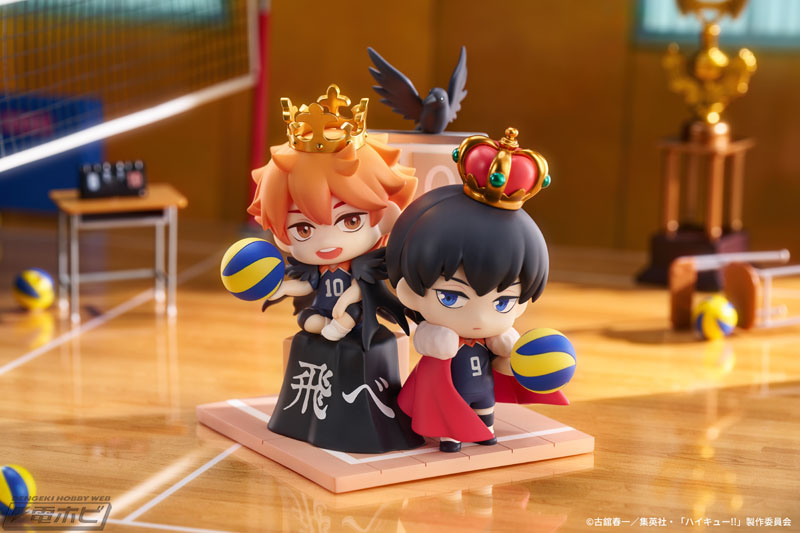 原作をイメージしたジオラマ付き！『ハイキュー!!』日向翔陽＆影山飛雄