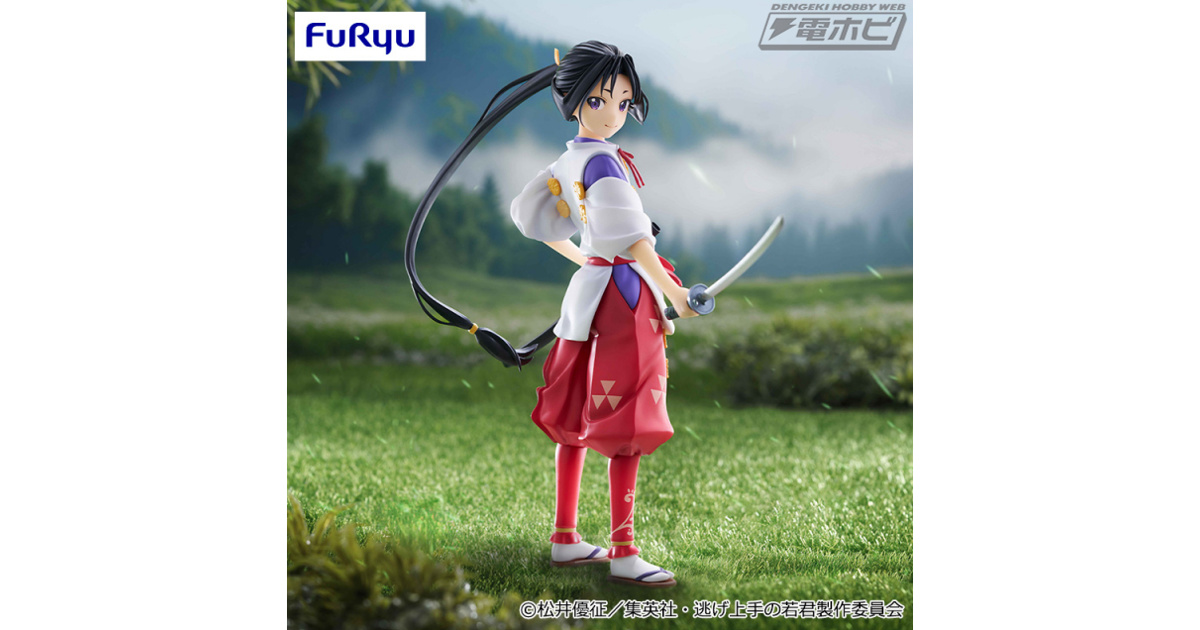 TVアニメ『逃げ上手の若君』より、北条時行がプライズフィギュアで登場