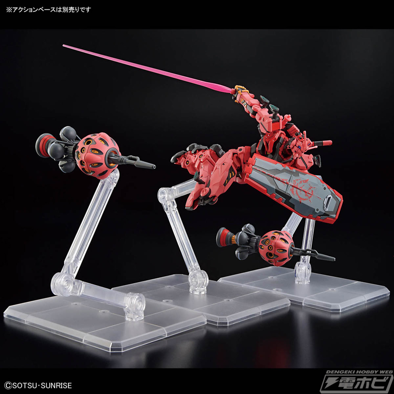 ガンダム ジークアクス』ガンプラ「HG 赤いガンダム」の新たな商品画像