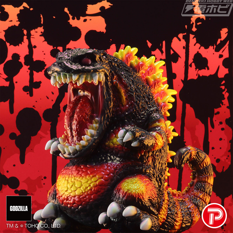 ゴジラ」ユーモアのあるポップさと強烈な毒気が共存！ソフビ作家