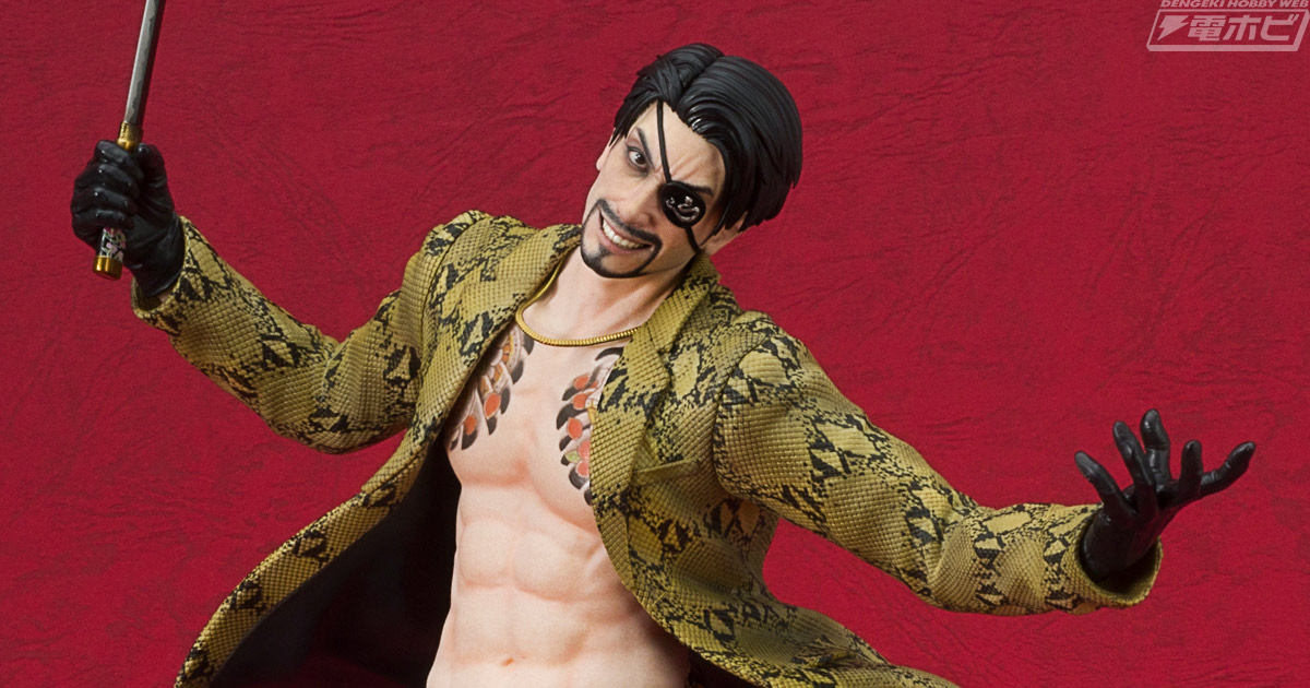 凶暴性を感じさせる不敵な笑みがステキ！『龍が如く』真島吾朗が