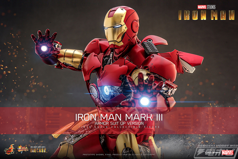 映画『アイアンマン』の「マーク3」が合金を使用した「DIECAST