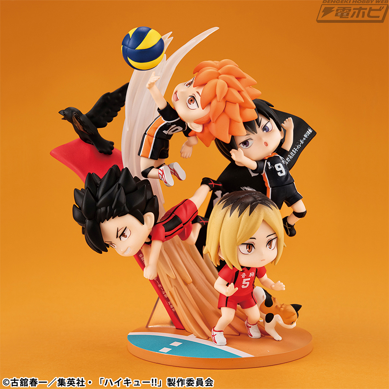 ハイキュー!!』日向翔陽たちがゴミ捨て場の決戦をイメージした躍動感