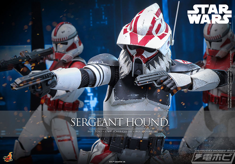スター・ウォーズ／クローン・ウォーズ』のサージェント・ハウンドが