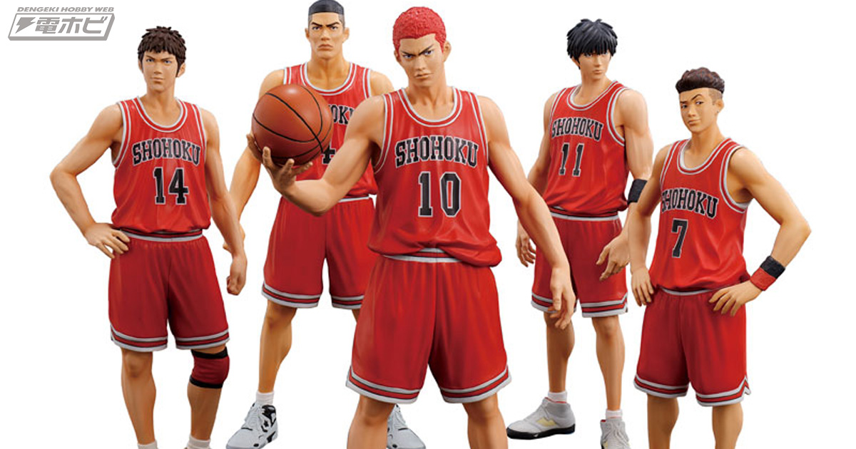 SLAM DUNK』桜木花道、流川楓、三井寿、宮城リョータ、赤木剛憲の