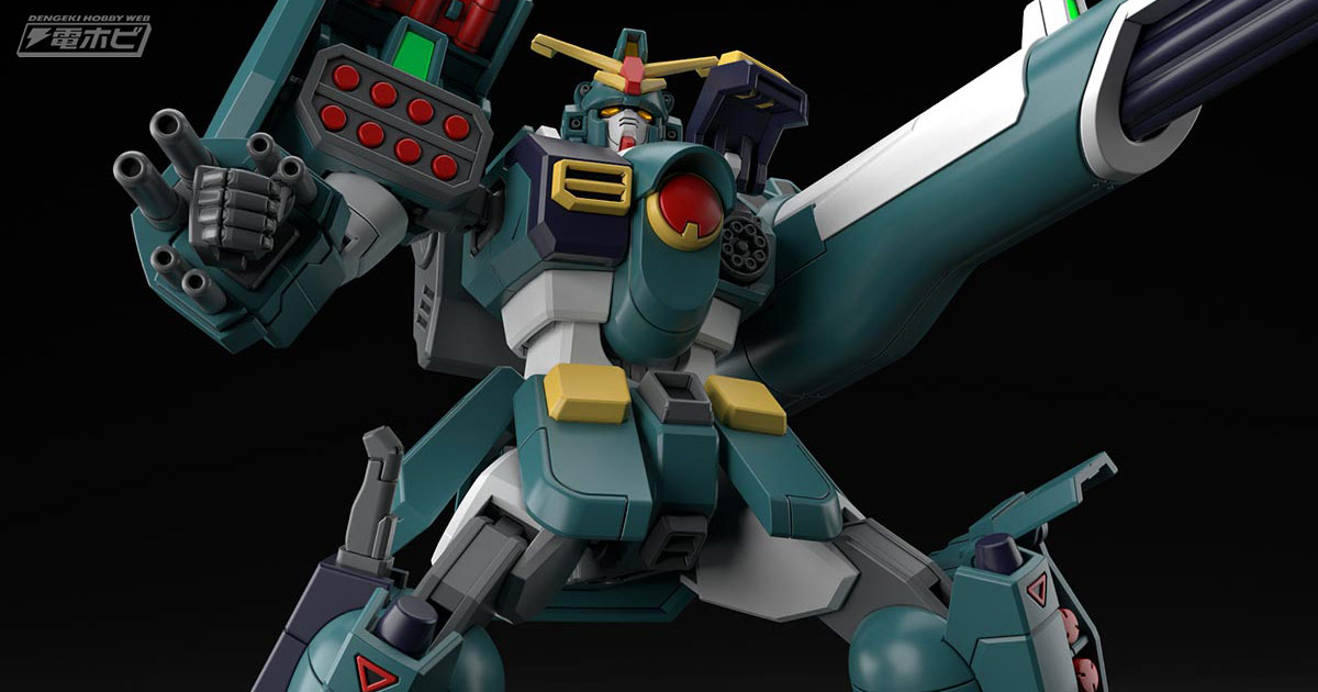 インナーアームガトリングの変形と、左腕との合体・収納ギミックを再現