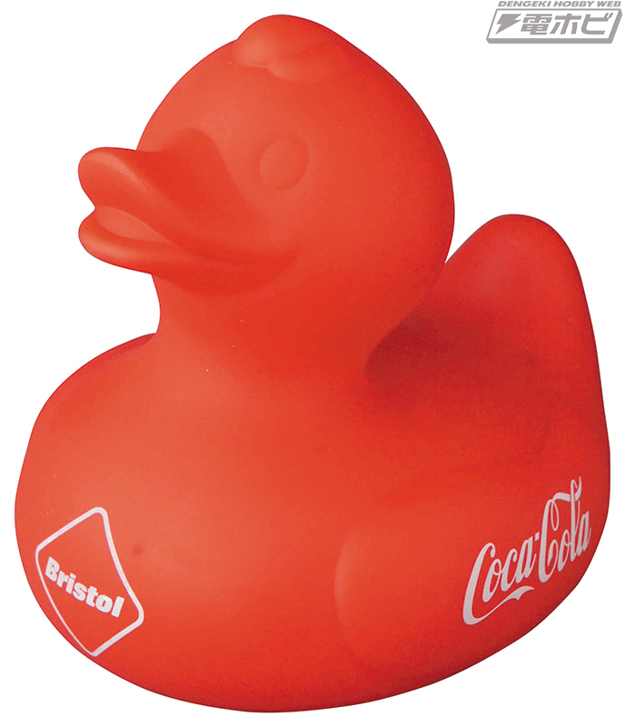 F.C.Real Bristol」とCOCA-COLAがコラボしたポップなラバー製アヒルが