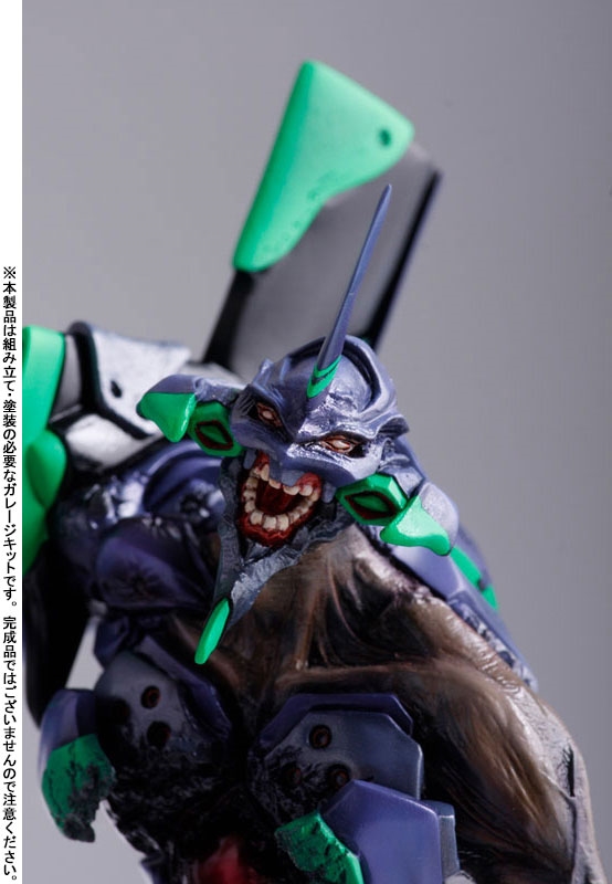 迫力の表情と繊細なディテールに注目！『エヴァンゲリオン』初号機の