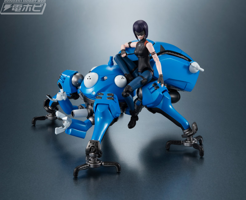 攻殻機動隊』新型タチコマがギミック満載で可動フィギュア化