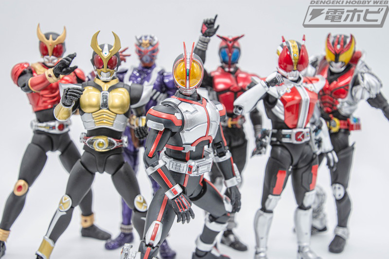S.H.Figuartsと並べるために「Figure-rise Standard 仮面ライダー