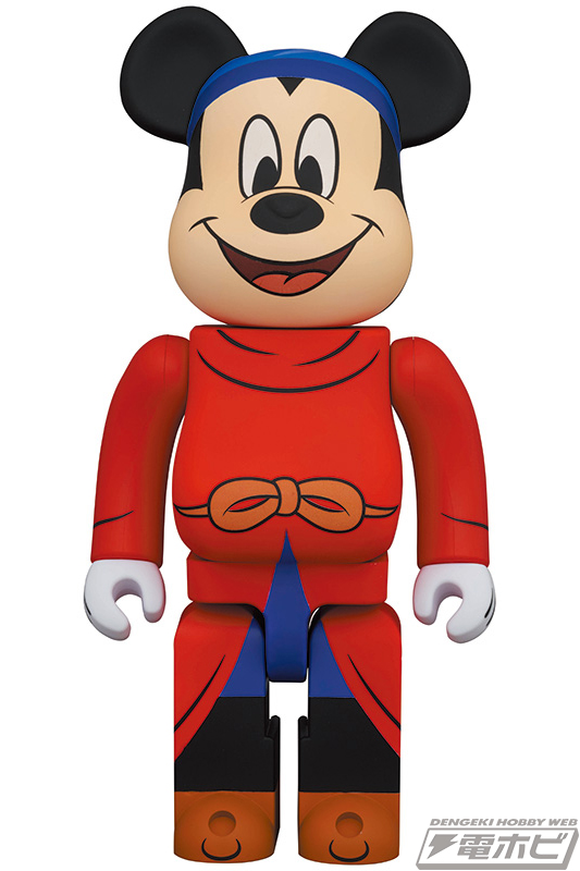ファンタジア』のミッキーマウスが魔法でBE@RBRICKに変身！100