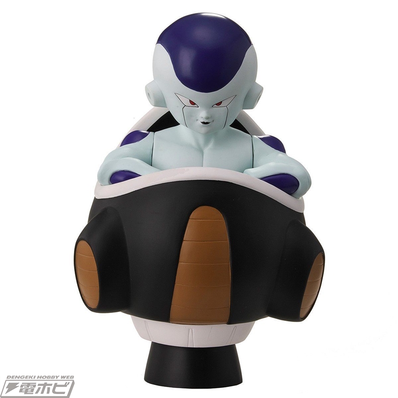 小型ポッドに乗った珍しい姿も！『ドラゴンボール』フリーザ最終形態の