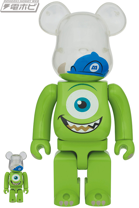 モンスターズ・インク』のサリーとマイクが仲良くBE@RBRICKに変身