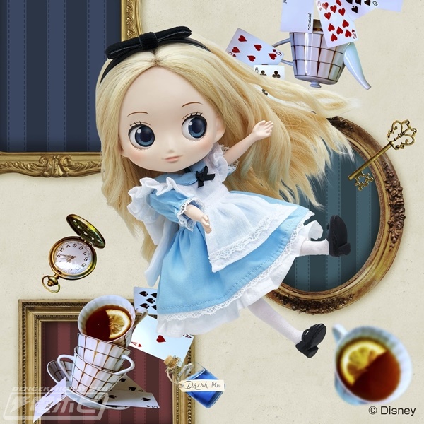 ディズニープリンセス「アリス」が「Q posket」の新シリーズから登場