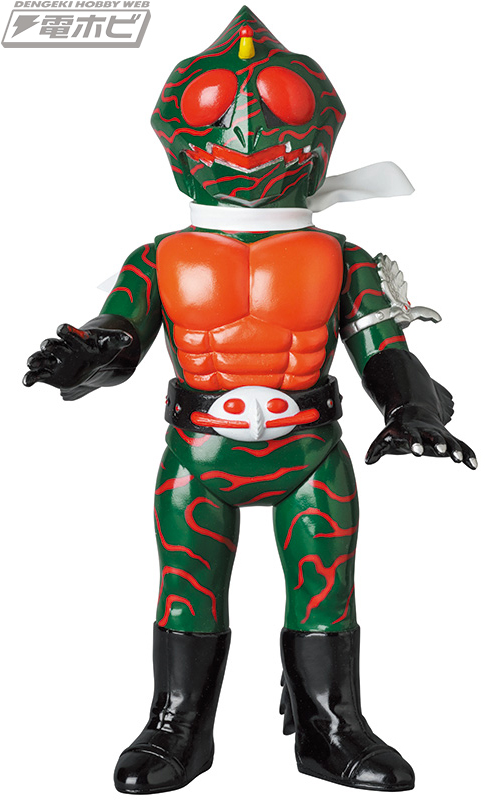 東映レトロソフビコレクション」に仮面ライダーアマゾン参上！宇宙刑事