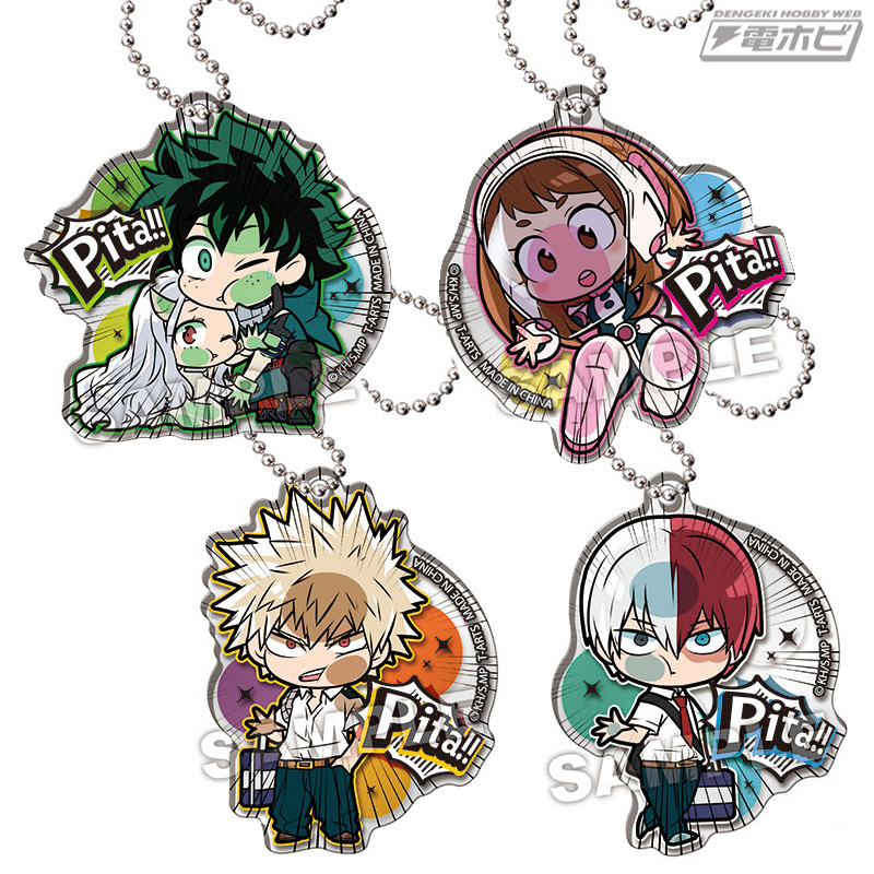 僕のヒーローアカデミア』の「ぴた！でふぉめ」アクキーとヒーロー缶