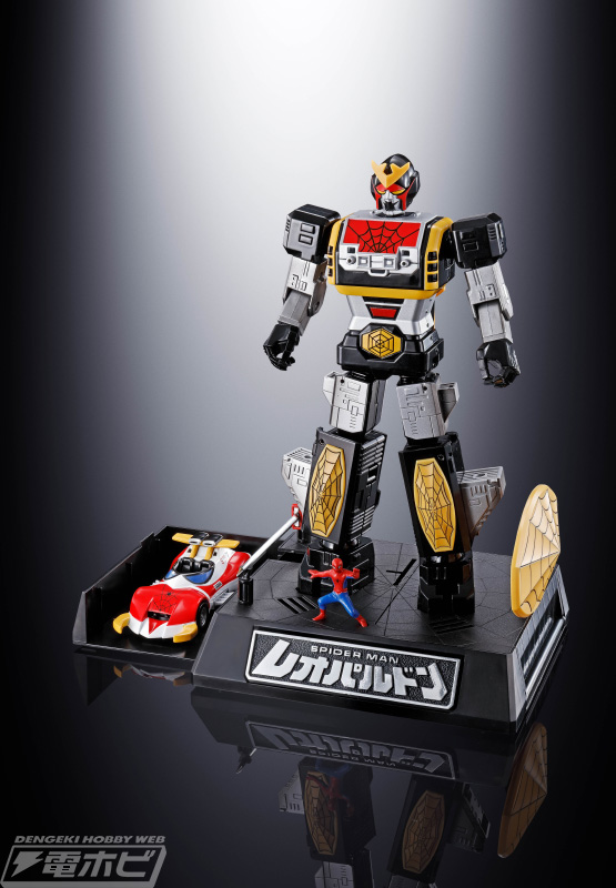 伝説の『スパイダーマン』東映TVシリーズより巨大ロボ・レオパルドンが