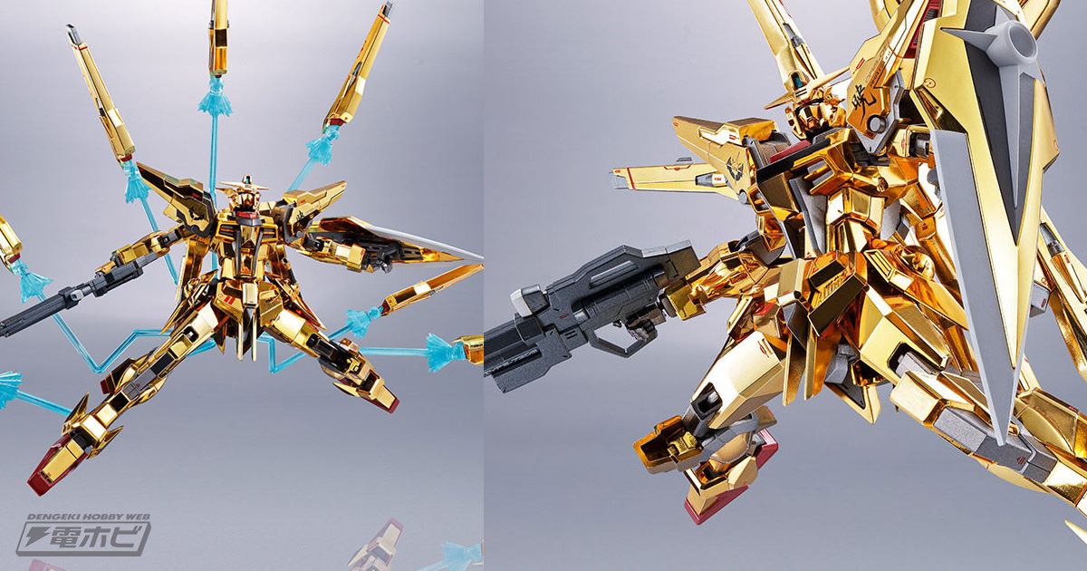 ガンダム SEED DESTINY』シラヌイ装備のアカツキが「METAL ROBOT魂」で