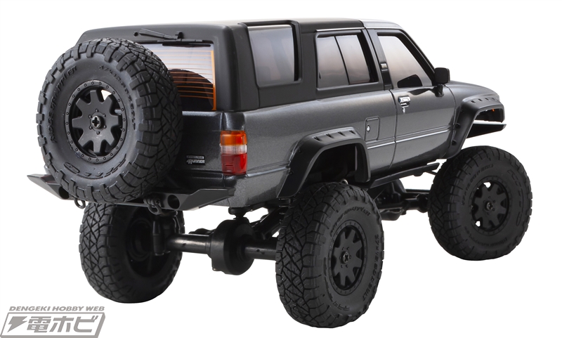 ロッククローリング走行も可能！本格R/C「京商ミニッツ4×4 トヨタ 4