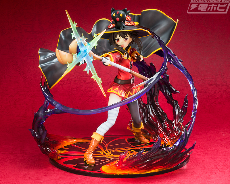 爆裂魔法を放つ瞬間をダイナミックに再現！『この素晴らしい世界に祝福