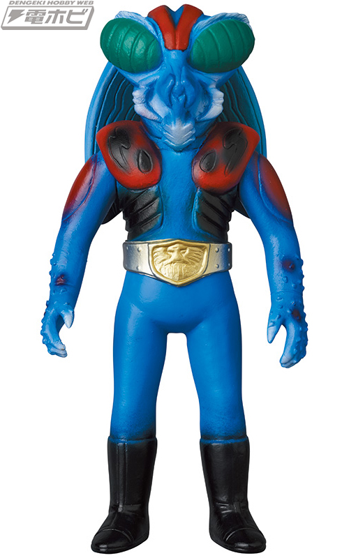 東映レトロソフビコレクション」のミドルサイズラインに怪人