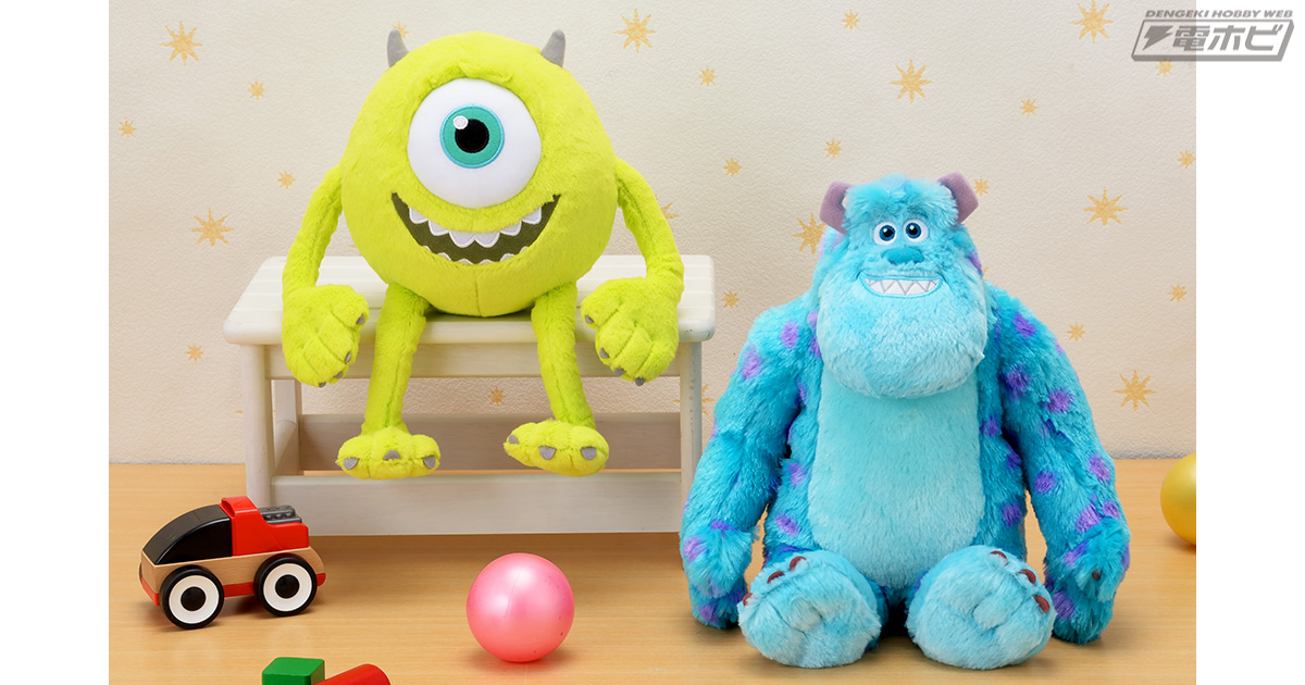 日本未発売】香港ディズニー サリーとマイクのぬいぐるみセット 日本未