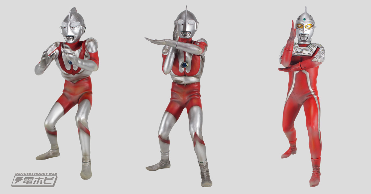 CCPのソフビ「1/6特撮シリーズ」にハイグレード版のウルトラマン2