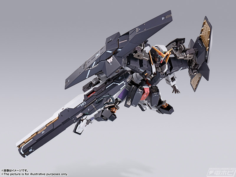 GNバズーカや両肩のGNシールドに新解釈の機構を多数搭載！「METAL