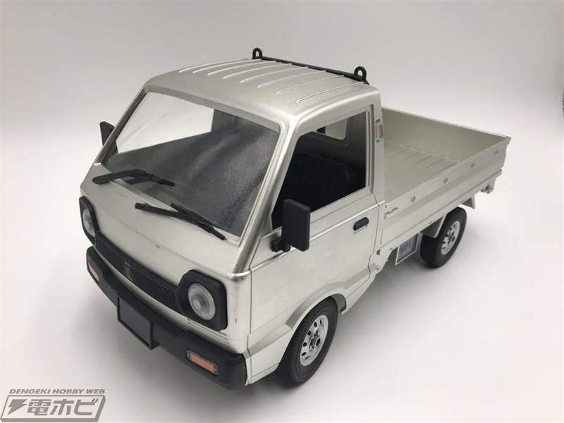 おなじみの軽トラが本格RCに！クラウドファンディングでも話題沸騰の1
