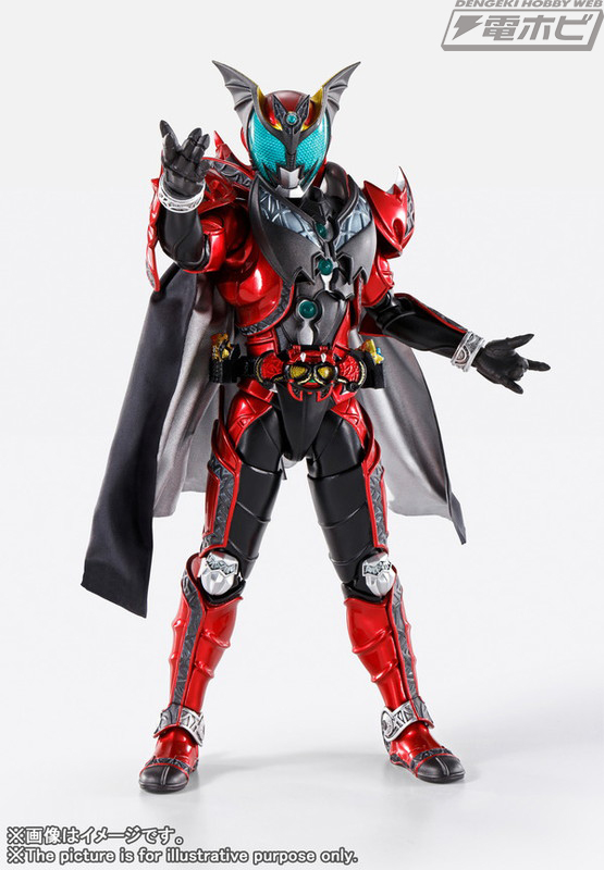 S.H.Figuarts（真骨彫製法） 仮面ライダーダークキバ」発売決定！彩色