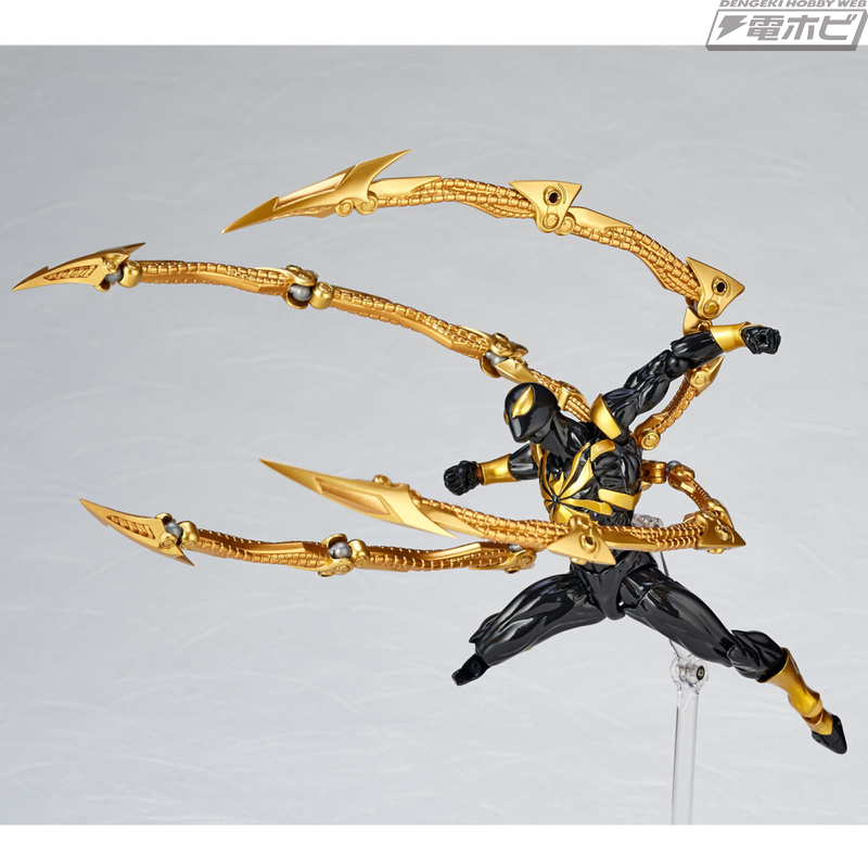 シニスター・シックス版のブラックカラーに身を包んだ「アイアン