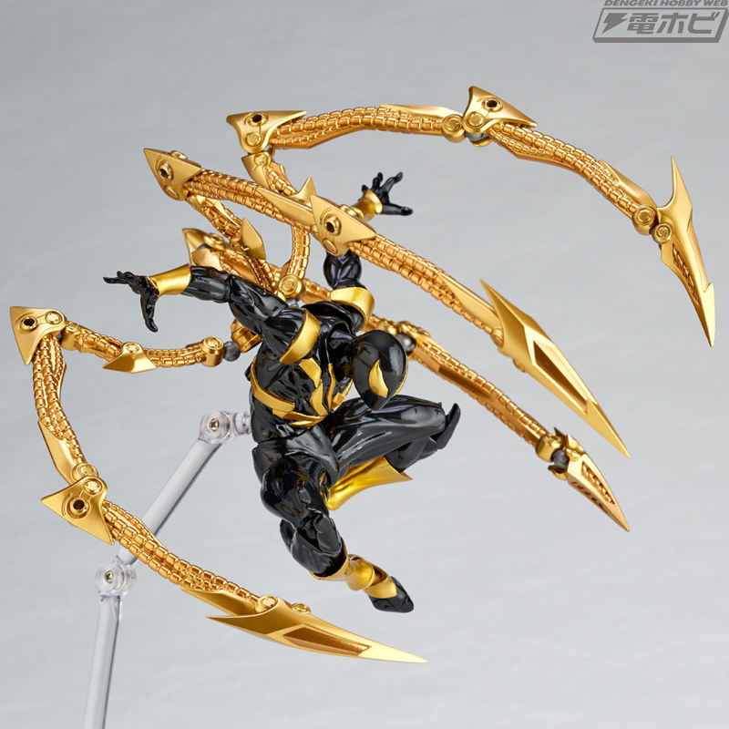 シニスター・シックス版のブラックカラーに身を包んだ「アイアン