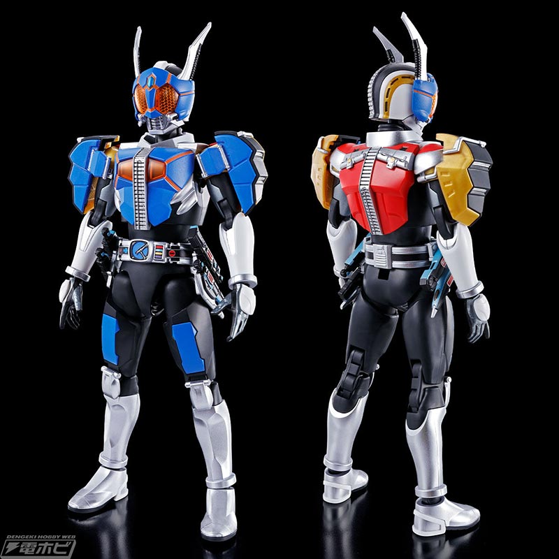 仮面ライダー電王』ロッド・アックス・ガンの3フォームのプラモデル