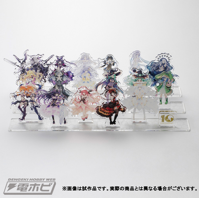 デート・ア・ライブ』10周年記念！アクリルジオラマやタペストリーなど