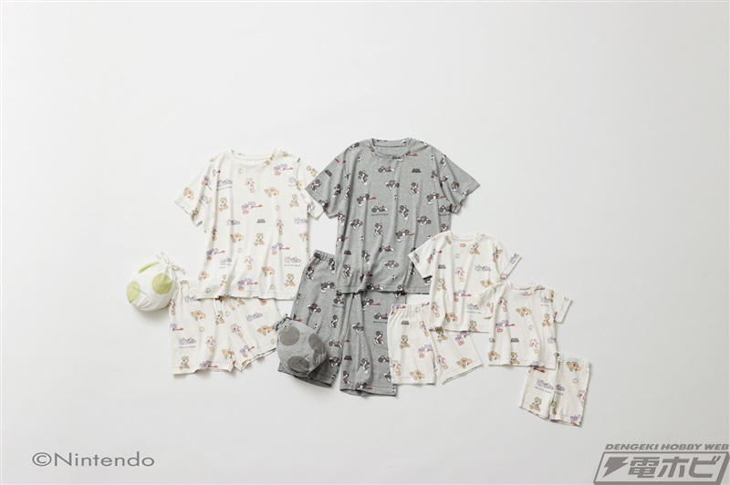 ジェラート ピケ×『スーパーマリオ』カラフルヨッシーコレクションが4