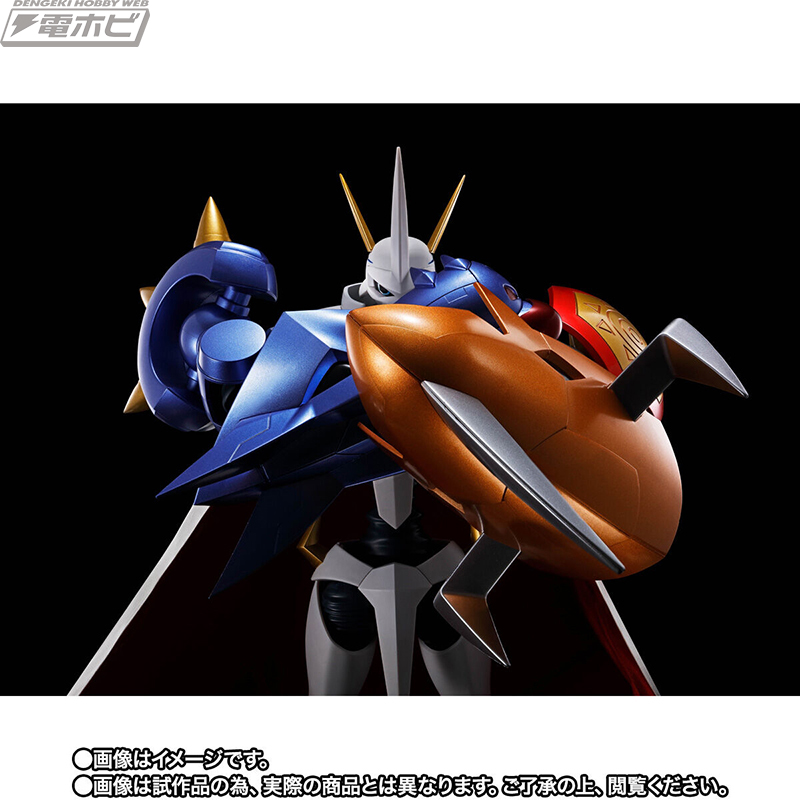 デジモン』オメガモンが全高約400ミリのビッグサイズでDYNACTION