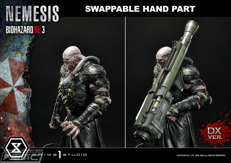 バイオハザードRE:3』の「ジル・バレンタイン」と「ネメシス」が