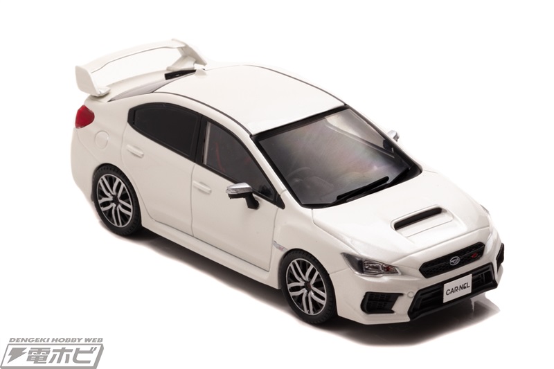 EJ20エンジン搭載「スバルWRX STI」が1/43スケールミニカーになって
