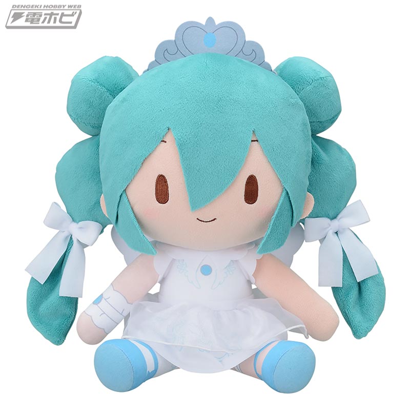 15th Anniversaryをお祝いする天使衣装の「初音ミク」がミニフィギュア