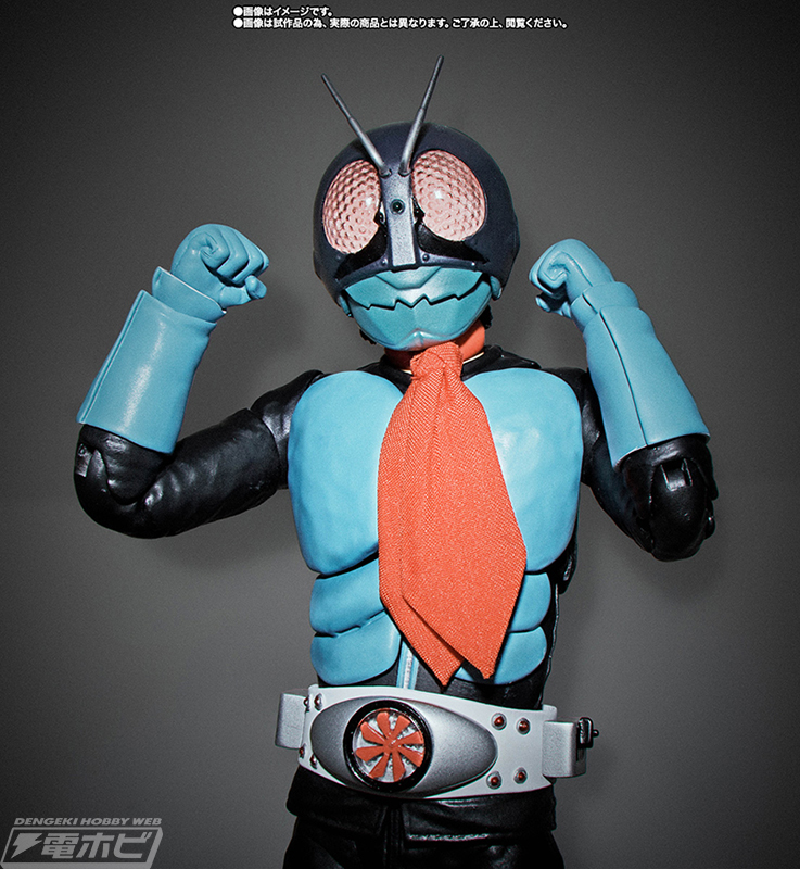 仮面ライダー』仮面ライダー旧1号がS.H.Figuarts（真骨彫製法