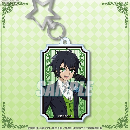 終わりのセラフ』のグッズがオンラインくじ「くじ引き堂」に登場