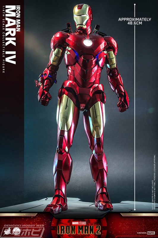 大迫力の全高約49センチ！『アイアンマン2』アイアンマン・マーク4が1