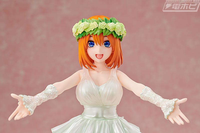 五等分の花嫁∬』中野四葉がウェディングドレス姿でフィギュア化！元気