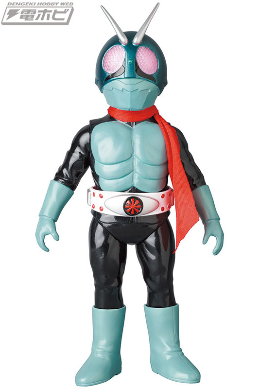 東映レトロソフビコレクション新作は「仮面ライダー旧1号（DX版