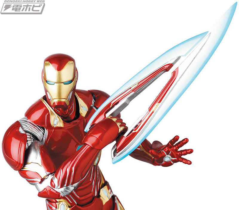 ナノテクを搭載した「アイアンマン」のマーク50モデルがMAFEX化！多彩